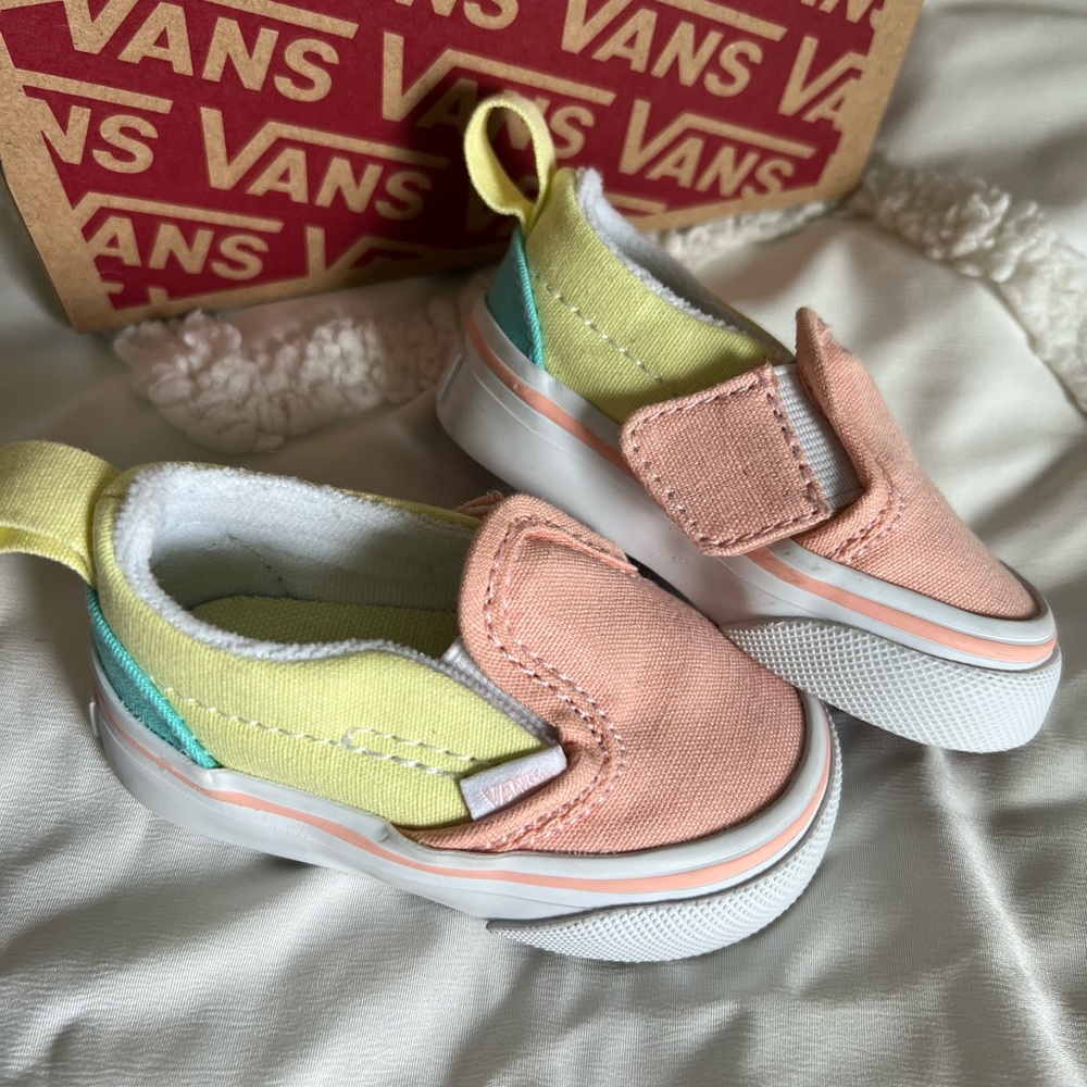 Toddler slip on vans size 2